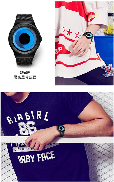 Business  Fashion Creative Original Design men's Wristwatch