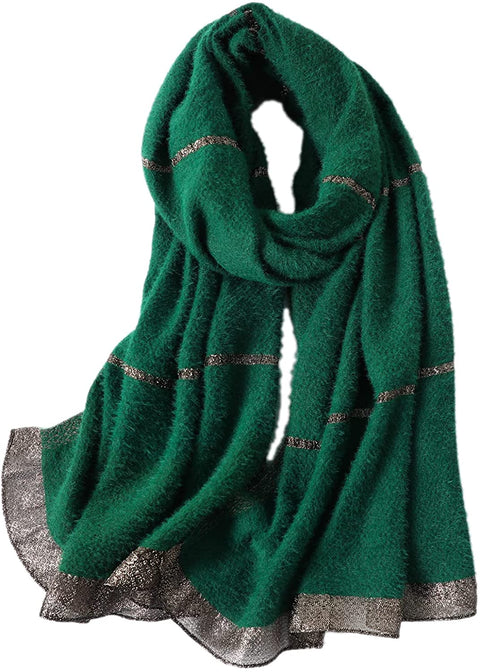 WINCESS YU Women Plaid Scarf for Winter Fall Long Warm Shawl Soft Blanket Wrap Shawl Scarves