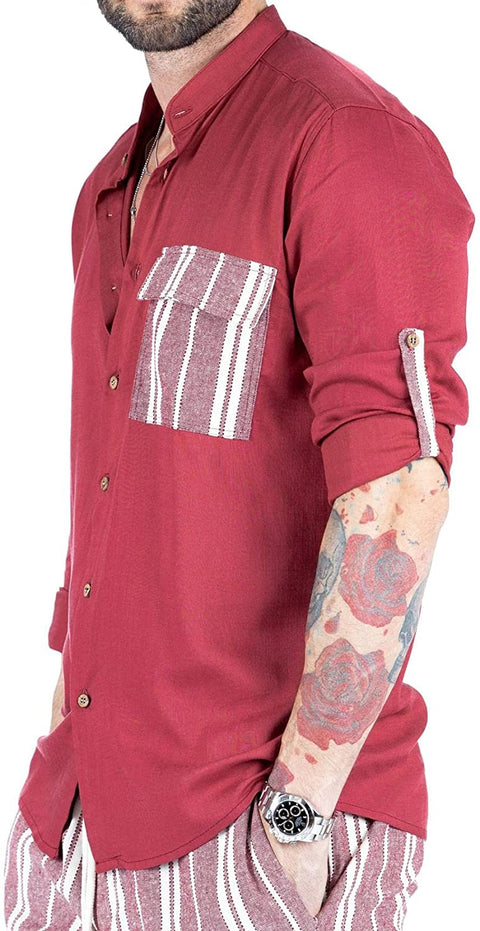 Men's Causal Cotton Shirts