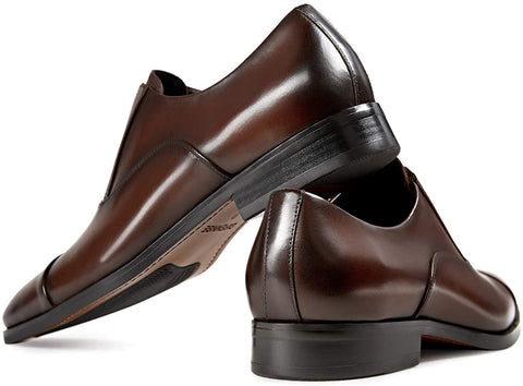 GIFENNSE Men's Dress Shoes Leather Business Easy Wear Oxford Formal Men Shoes