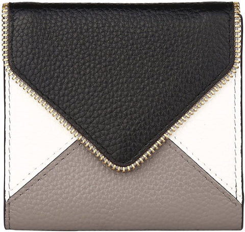 Lavemi RFID Blocking Small Compact Leather Wallets Credit Card Holder Case for Women