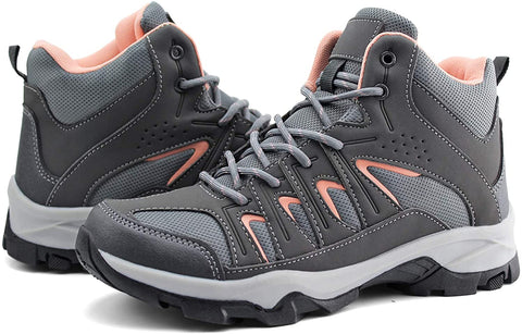 Womens Mid Hiking Boots Lightweight Outdoor Trekking Shoes