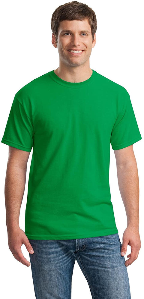 Gildan mens Heavy Cotton 5.3 oz. T-Shirt (G500) ANTIQUE SAPPHIRE