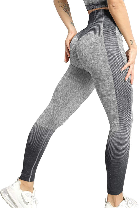 Women High Waisted Seamless Yoga Pants