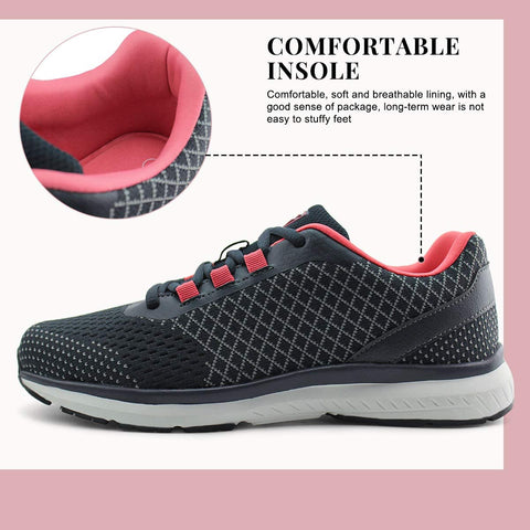 Womens Training Sneakers Jogging Tennis Shoes Comfortable Sneakers