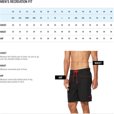 Men's Swim Trunk Knee Length