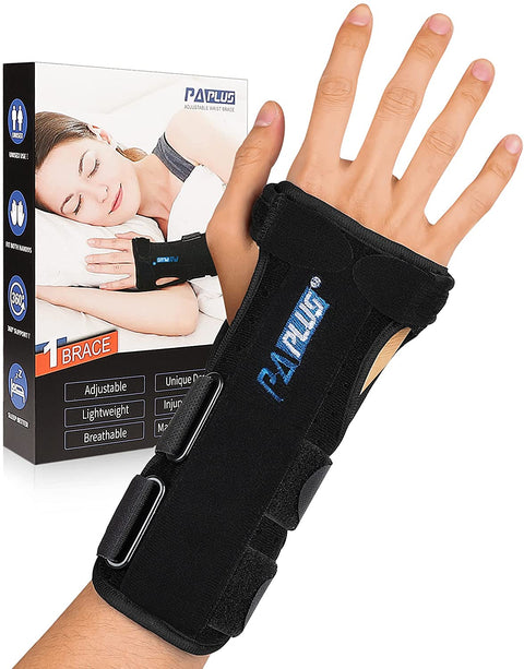 Carpal Tunnel Wrist Brace for Women & Men - Fits Left and Right Hand, Help with Carpal Tunnel and Relieve Wrist Pain, Adjustable, Night Support