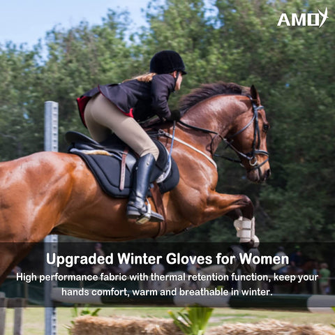 Stretchable Horse Riding Gloves for Women