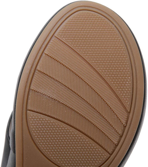 Women's Wedge Sandals Comfortable Soft Leather Platform Shoes Summer Outdoor Open Toe Cross-Strap Slide Sandal
