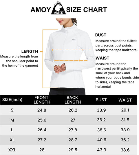 Women's Thermal Fleece Half Zip Running Pullover