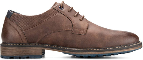 mysoft Men's Oxford Dress Shoes Formal Classic Lace Up Shoes