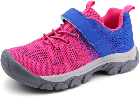 brooman Kids Hiking Shoes Boys Girls Trail Running Shoes Outdoor Walking Sneakers