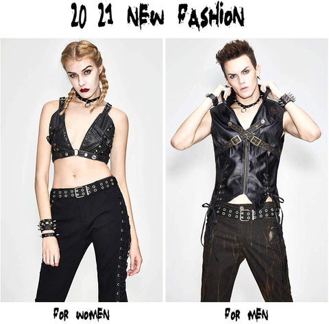 Double Grommet Canvas Web Belt for Women Men Punk Nylon Belt Jeans 2 Hole Belts Halloween