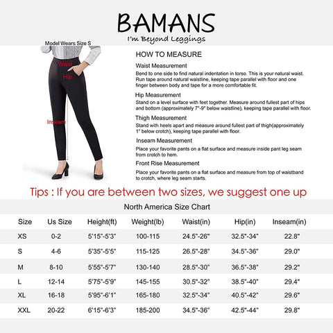 Yoga Dress Pants for Women Skinny Leg Pull on Stretch Work Pants with Pockets
