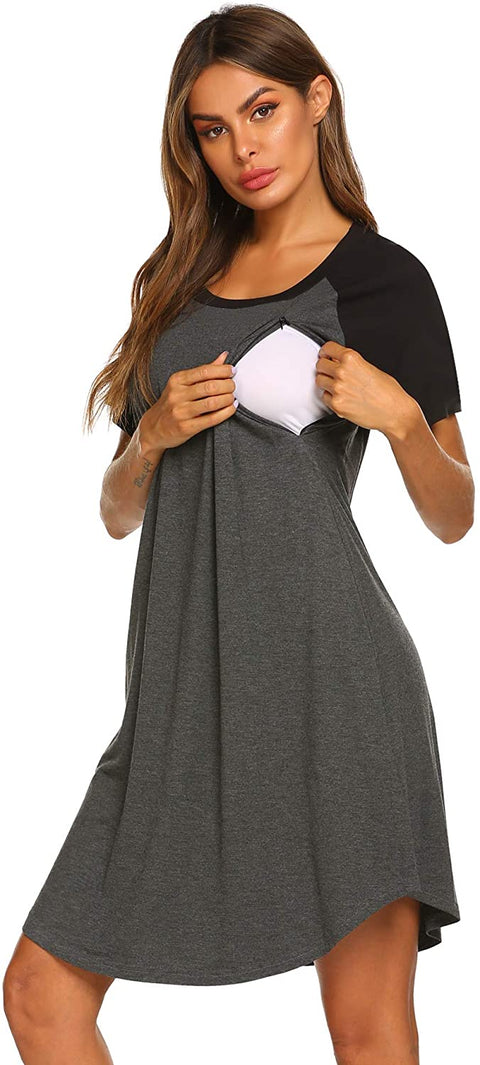 3 in 1 Women Postpartum Breastfeeding Sleepwear