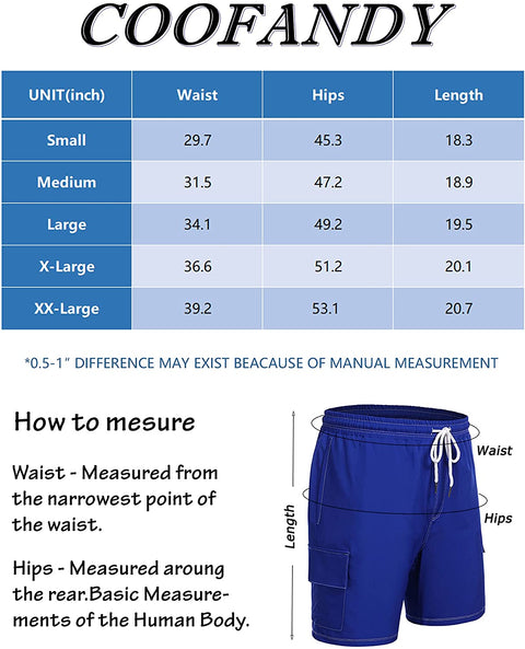 Men Swim Trunks Boardshorts Quick Dry Beach Bathing Suits Shorts Swimwear