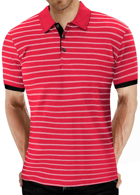 Polo Shirt Short/Long Sleeve Casual Slim-fit Cotton Shirts
