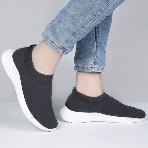 FUDYNMALC Men's Fashion Walking Sock Shoes Lightweight Breathable Mesh Tennis Sneakers Comfortable Knit Slip On Gym Running Shoes