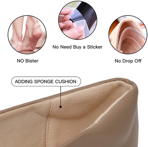 MUSSHOE Ballet Flats for Women Comfortable Women's Flats Memory Foam Slip on Pointed Toe Flats Shoes Women