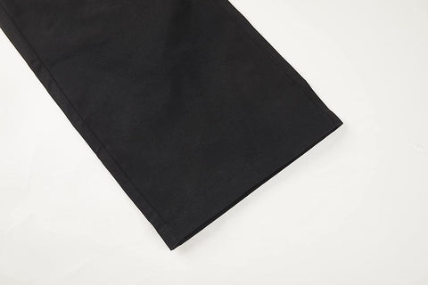 Mens Elastic Waist Long Pants Classic Casual Lightweight Stretchy with Pockets