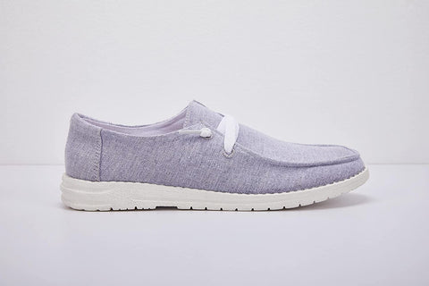 Womens Loafers Flats Low Heel Slip On Canvas Lace Up Footwear Closed Toe Comfortbale Slides Walking Shoes