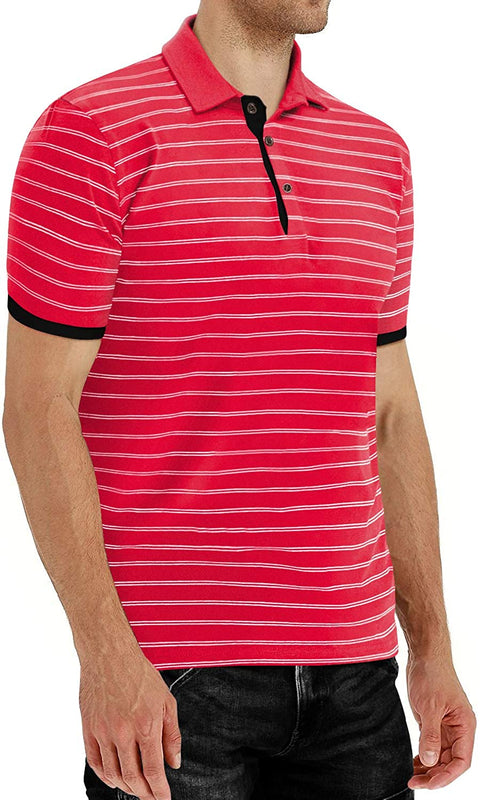 Polo Shirt Short/Long Sleeve Casual Slim-fit Cotton Shirts