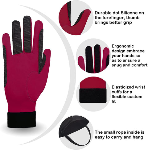 Stretchable Horse Riding Gloves for Women