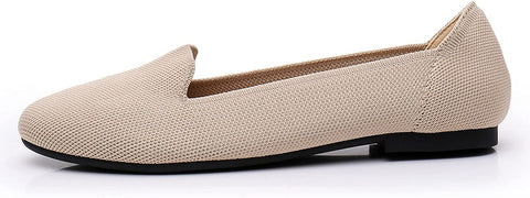 VenusCelia Women's Nimble Knit Flat Shoe