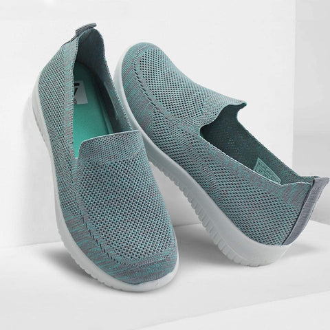 Women Slip On Knit Loafers Comfortable Casual Walking Shoes