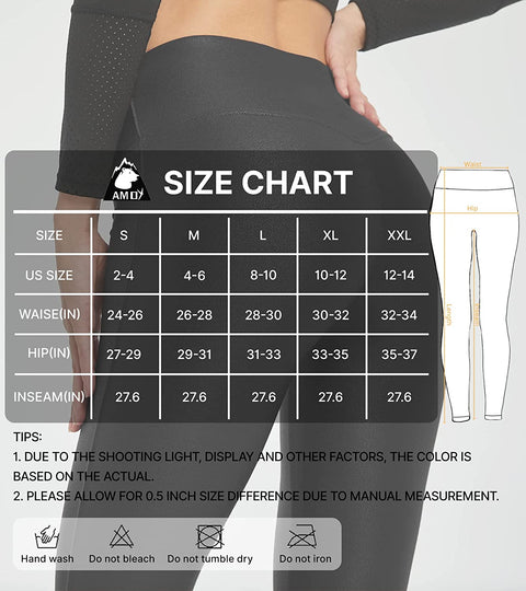 Women's High Waisted Leather Pants