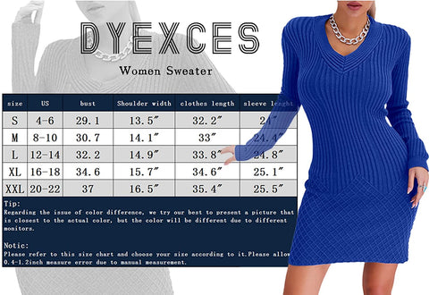 women's Waffle Tunic Knitted Sweater Dress