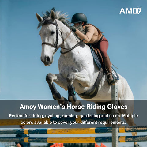 Stretchable Horse Riding Gloves for Women