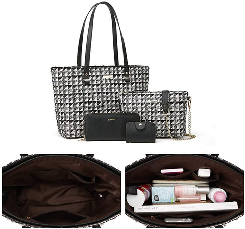 Women Fashion Handbags Set 4pcs