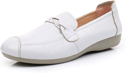 VenusCelia Women's Braid Dance Flat Shoe