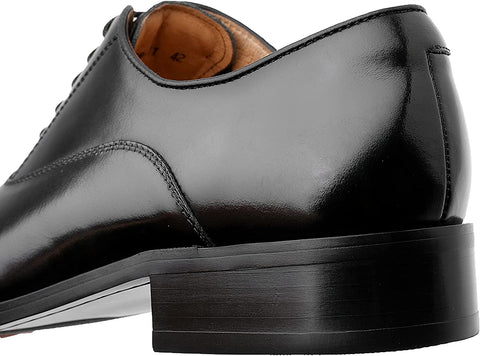 DOLCARA Men’s Dress Shoes Oxford lace up Formal Leather Shoes for Men