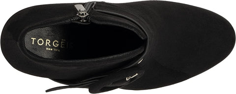 Torgeis Women’s Nora Fashion Supple faux leather, Pull-on Lug Boots, Round Toe, Rubber Outsole