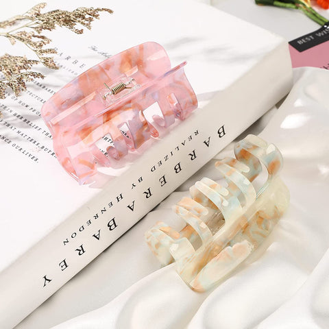 4Pcs Medium Hair Claw Clips