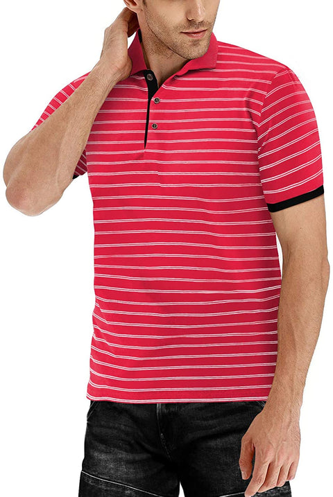 Polo Shirt Short/Long Sleeve Casual Slim-fit Cotton Shirts