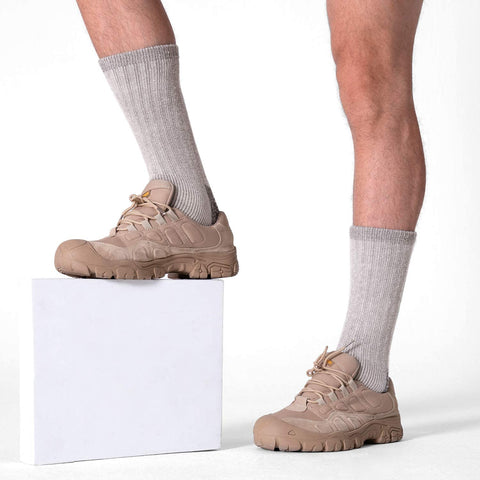 CelerSport Men's Hiking Socks with Full Cushioned Warm Thermal Crew Winter Boot Socks (3 Pairs)