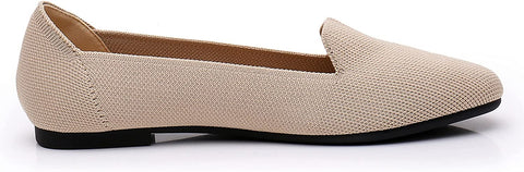 VenusCelia Women's Nimble Knit Flat Shoe
