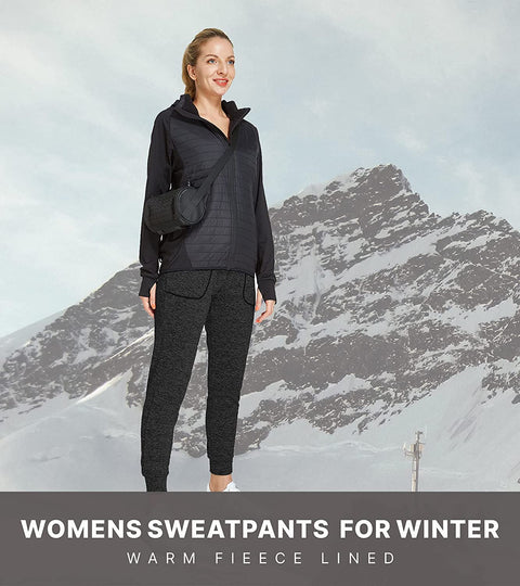 Women's Fleece Lined Sweatpants