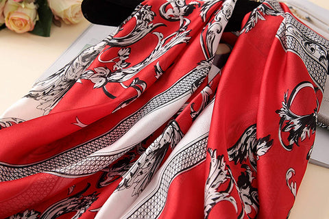 YMXHHB Silk Scarf 100% Mulberry Silk Fashion Scarves Long Lightweight Shawl Wrap …