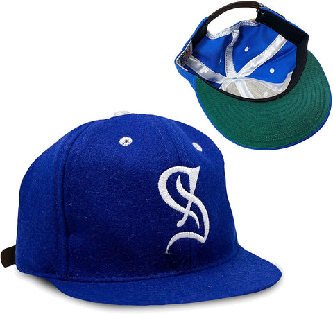Retro Black Dodgeball Baseball Hat
