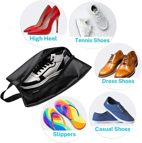 Bagail Travel Shoe Bags, Portable Lightweight Shoes Storage Bag for Men & Women