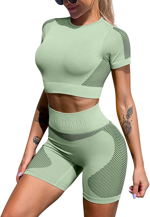 2 Piece  Women's Workout Sets Yoga Outfit