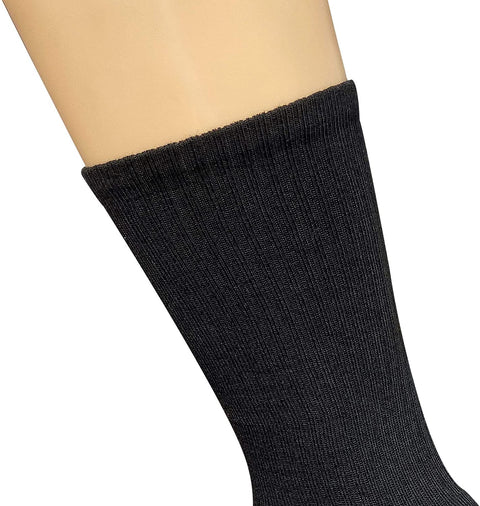 Men's 6-Pack Performance Cushioned Athletic Crew Socks