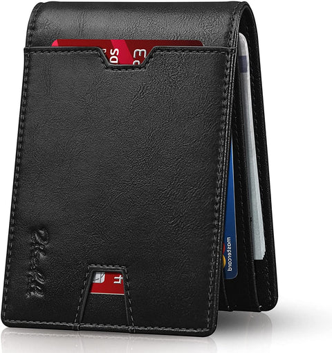 Zitahli Slim Wallet for Men, RFID Mens Front Pocket Wallet
