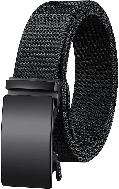 lexooxel Ratchet Golf Belt for men,Men's Nylon Belts All-Match Style Daily Work Belts,with Gift Box