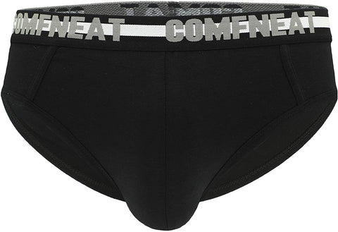 Men's 5-Pack Briefs Cotton Spandex Stretchy Ultra Soft Comfy Underwear