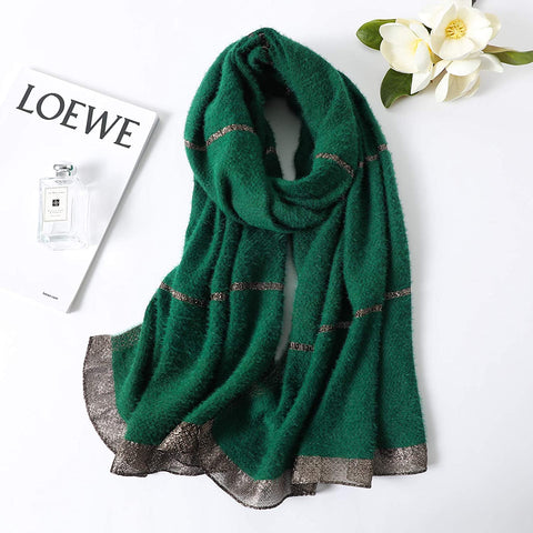 WINCESS YU Women Plaid Scarf for Winter Fall Long Warm Shawl Soft Blanket Wrap Shawl Scarves